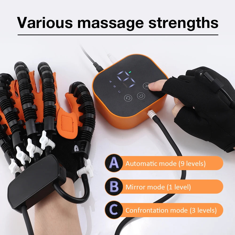 Hemiplegia Rehabilitation Robot Glove – Stroke Recovery & Finger Training Device for Hand Function Restoration