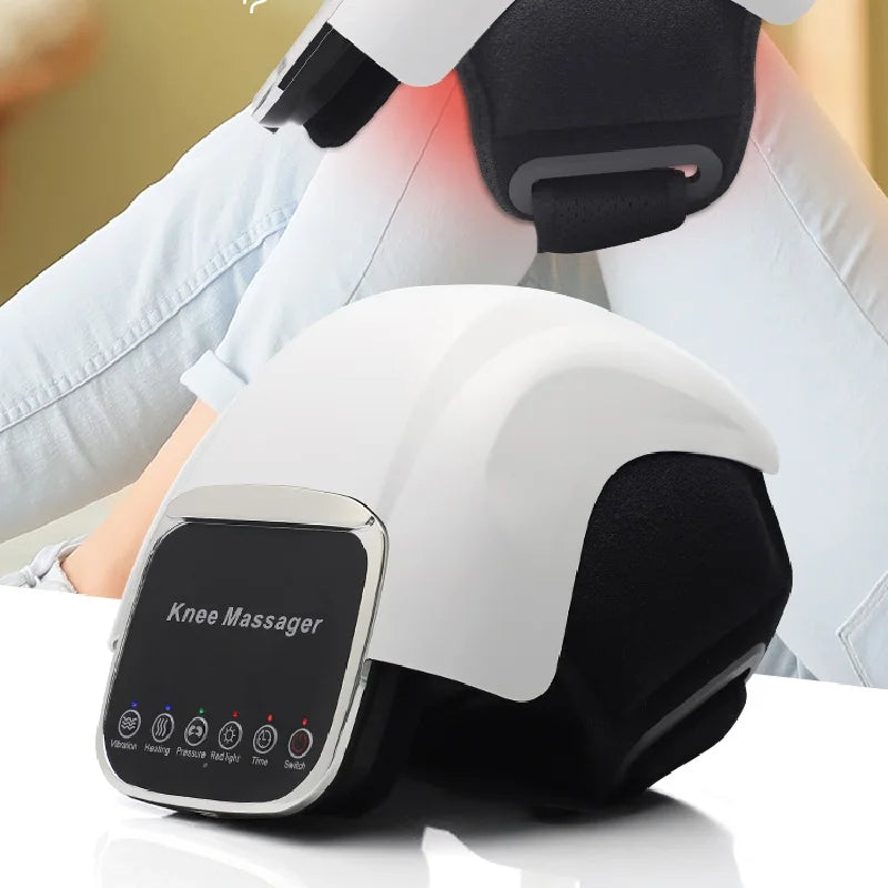 Smart Hot Compress Knee Relaxing Massager – Infrared Laser Heat & Vibration Therapy