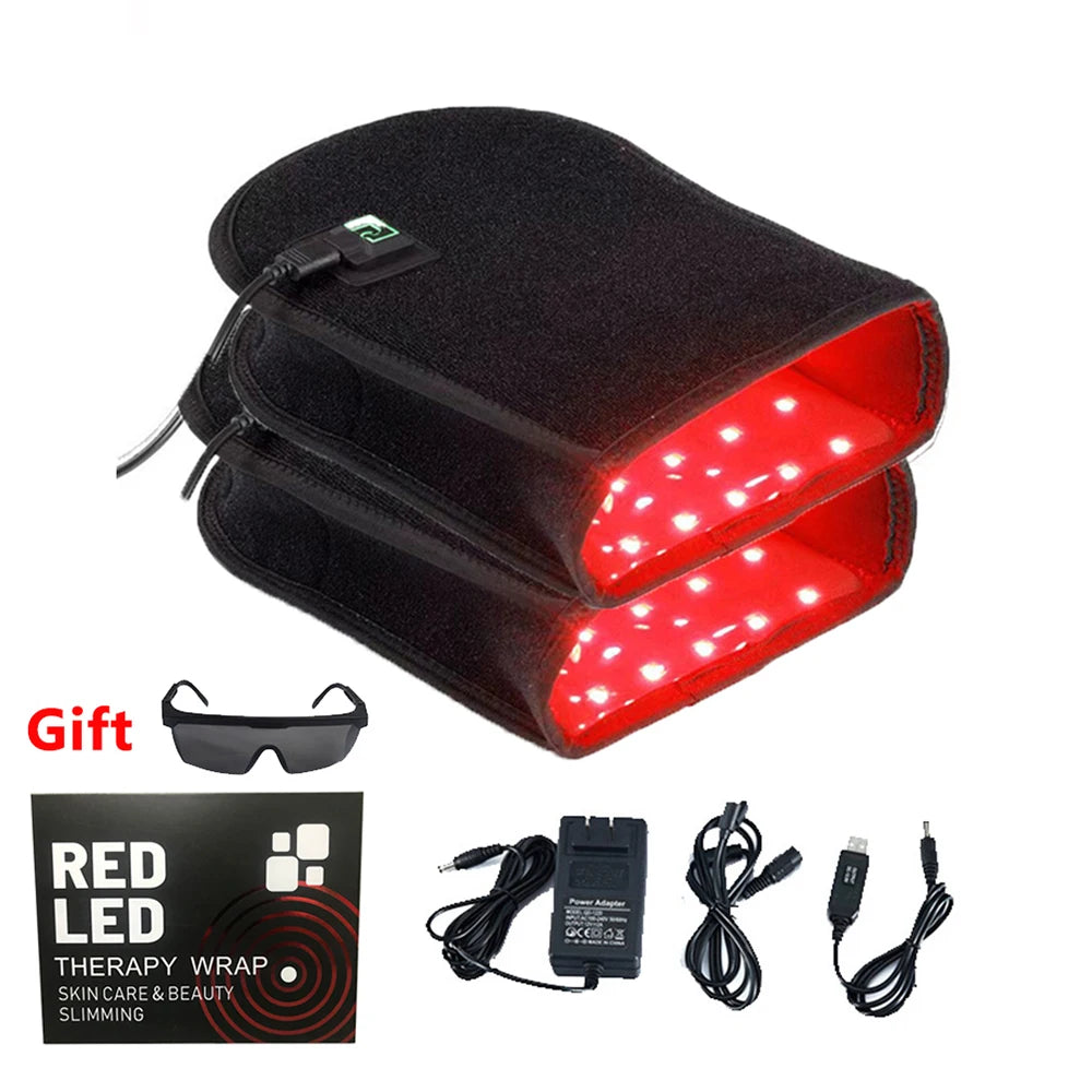 Red & Near Infrared Light Therapy Glove – 660nm + 850nm Dual Wavelength Hand Pain Relief and Recovery Device