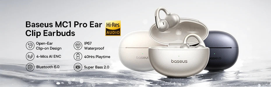 Baseus Bowie M2s ANC Sweatproof Earbuds – Bluetooth 5.3 Hybrid -48dB Noise Cancellation | 3D Spatial Audio | Wireless Headphones