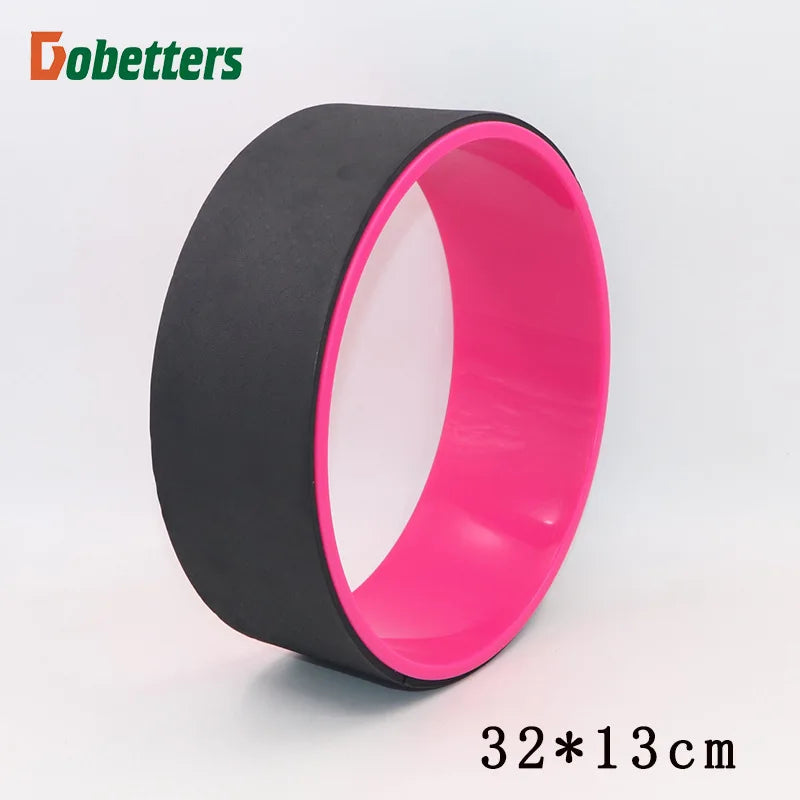 32x13cm Yoga Wheel – Muscle Relief & Leg Curves Fitness Trainer