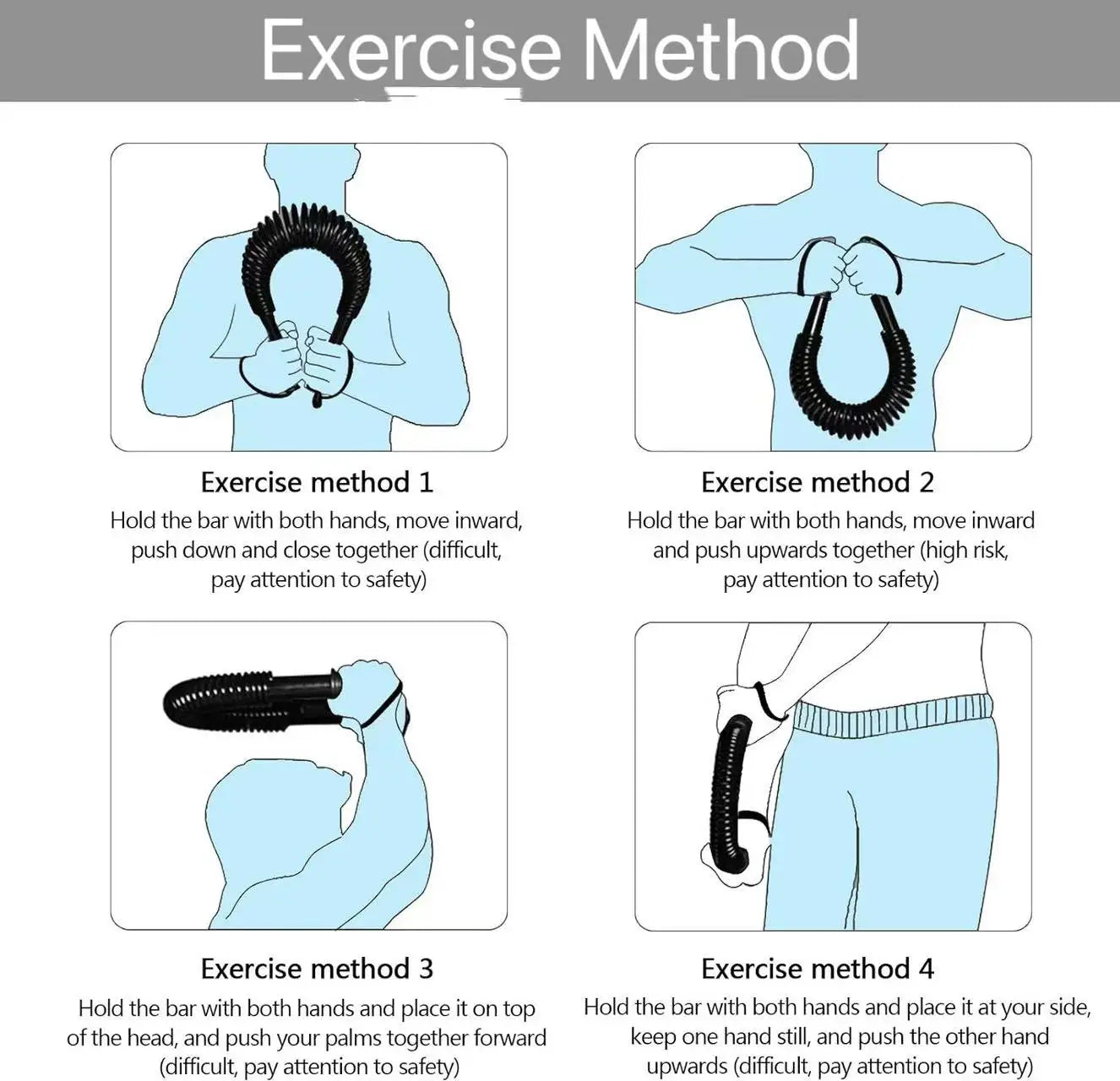 Arm Upper Body Strength Trainer – Heavy Duty Arm, Chest, Shoulder & Forearm Workout Equipment