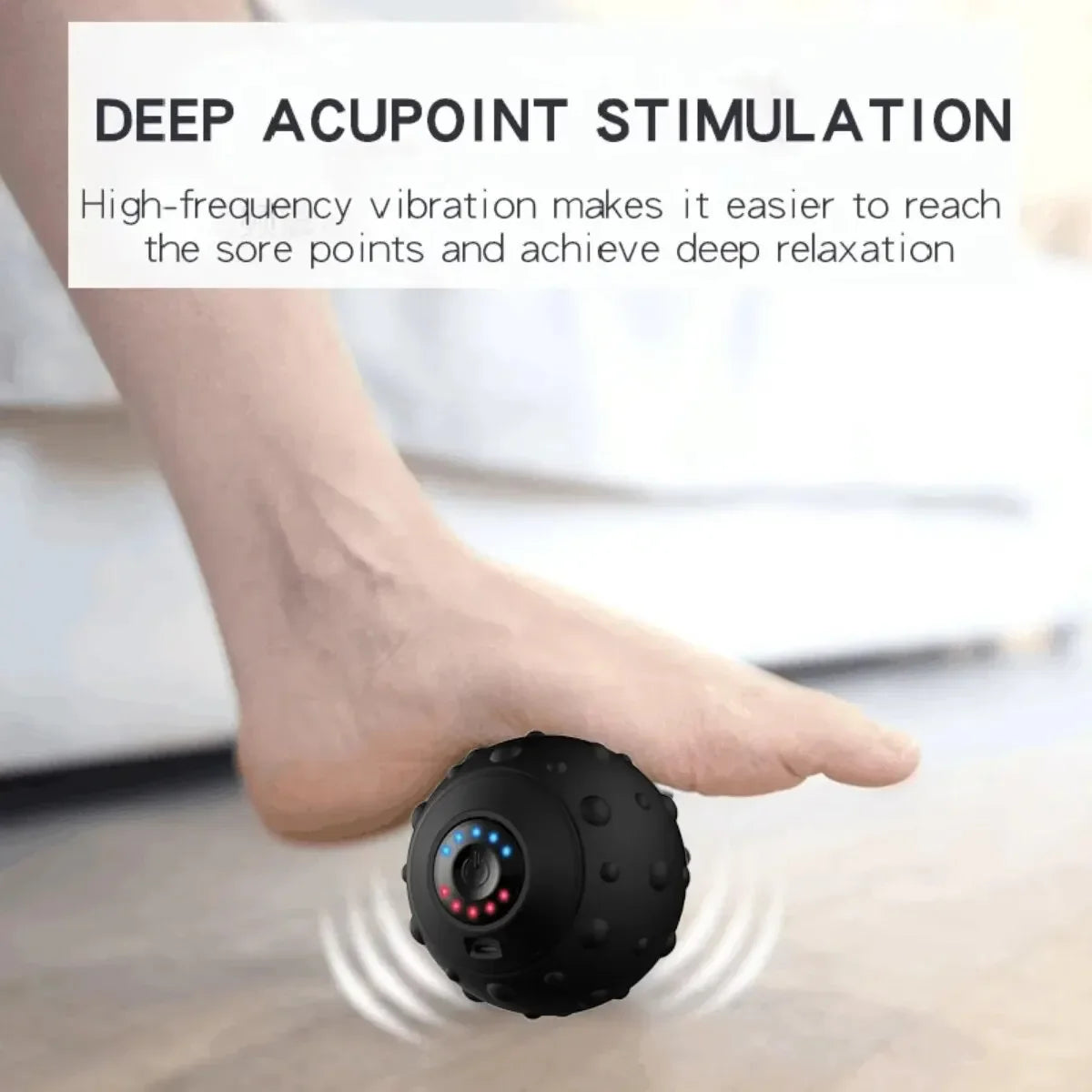 Electric Vibration Massage Ball – Deep Tissue Muscle Relaxation & Recovery Device