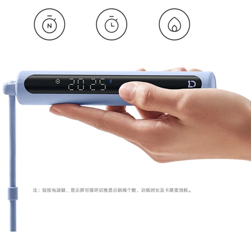 Xiaomi Mijia Smart Jump Rope 2 Bluetooth Fitness Weight Loss Exercise Counting Gravity Ball Skipping Fat Burning For Mihome APP