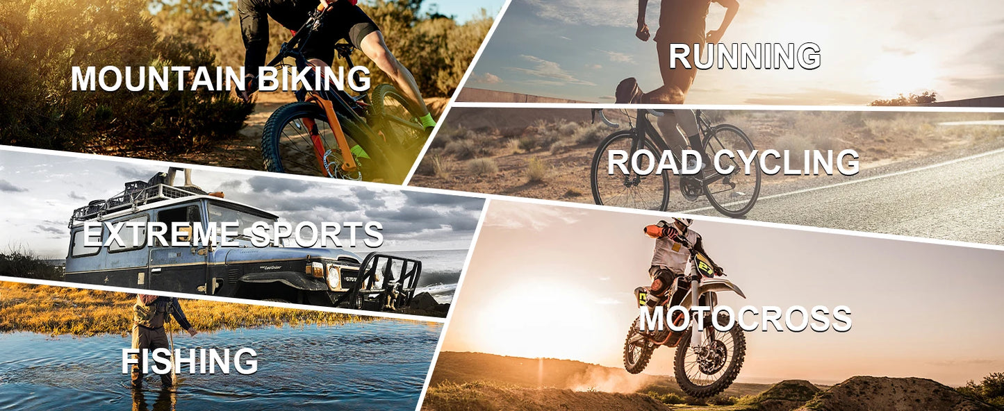 X-TIGER Cycling Glasses – 5 Lens Polarized Sports Sunglasses for Men & Women