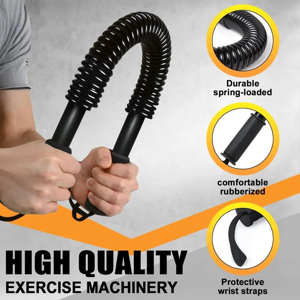 Arm Upper Body Strength Trainer – Heavy Duty Arm, Chest, Shoulder & Forearm Workout Equipment