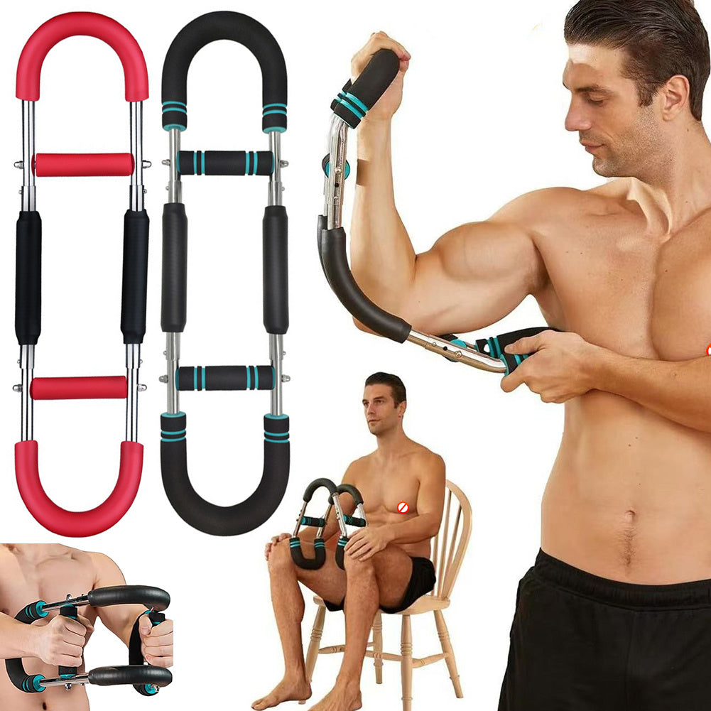 Multi-Functional U-Shaped Arm & Chest Strengthener – Adjustable Forearm Trainer