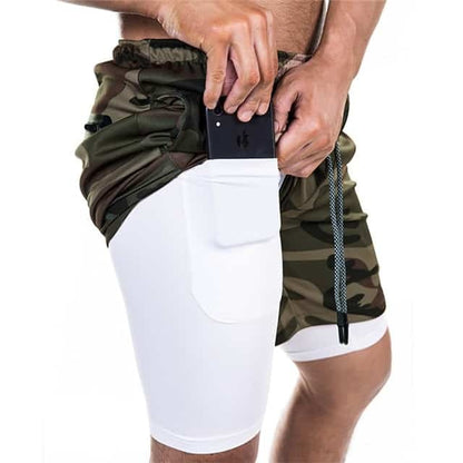 Men’s Pocket Compression Shorts – High-Performance Fit for Running, Training & Recovery - Champions Clubs
