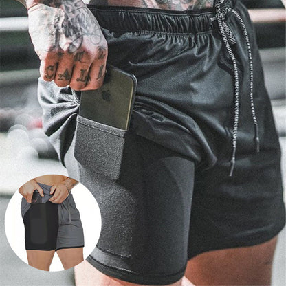 Men’s Pocket Compression Shorts – High-Performance Fit for Running, Training & Recovery - Champions Clubs